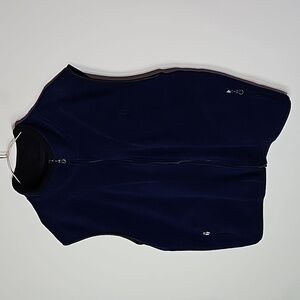 Champion medium dark blue zip up vest